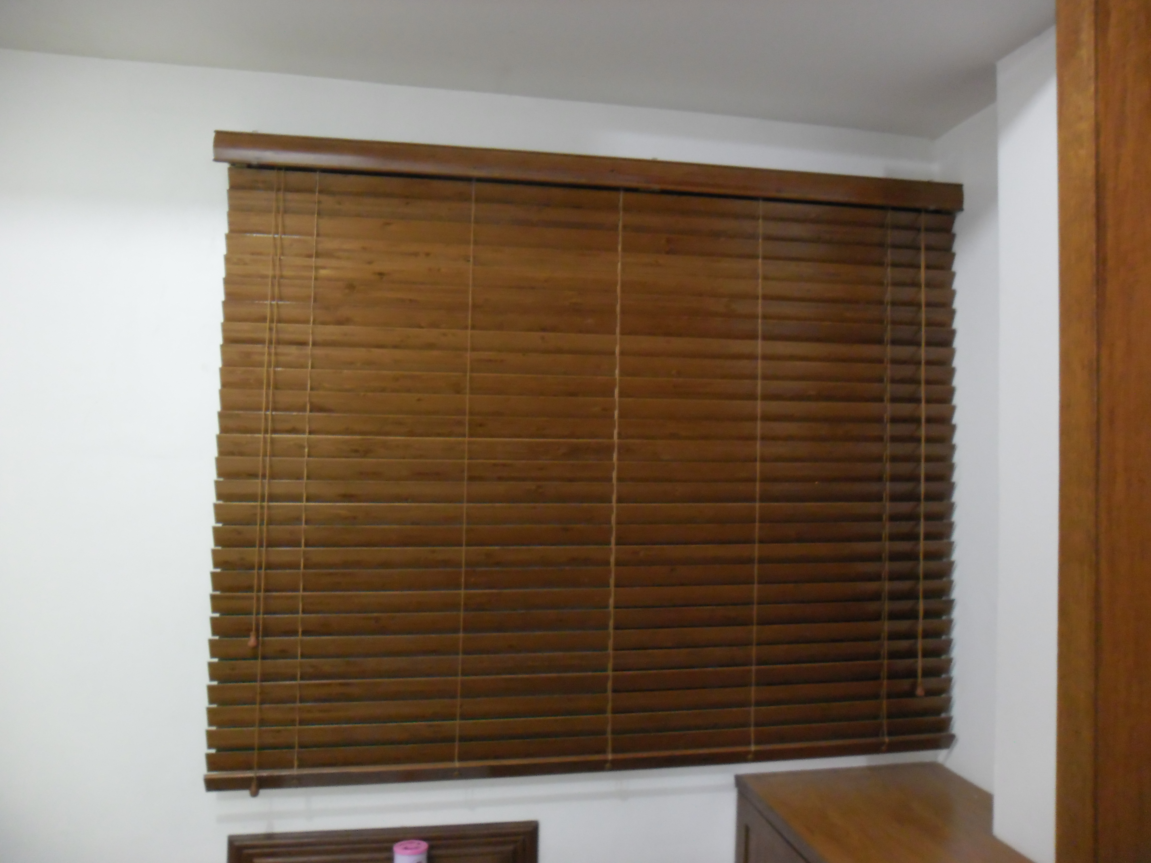 Modern & Sleek Wooden Blinds at Moonwalk, Paranaque