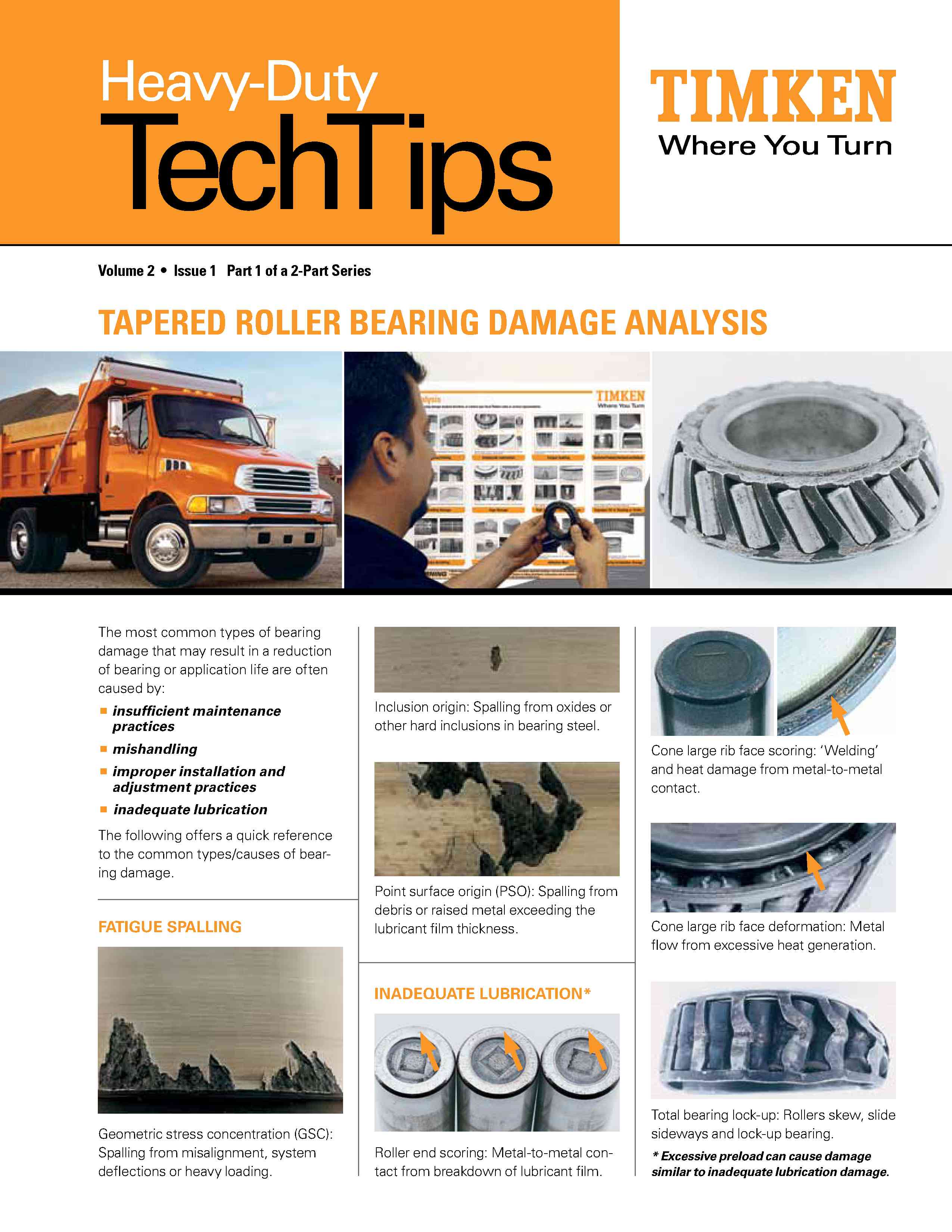 Tapered Roller Bearing Damage at Vera Logan blog
