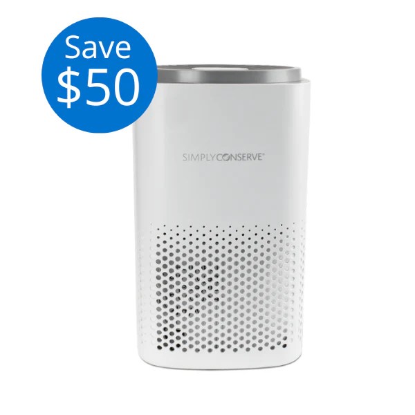 Simply Conserve Air Purifier CADR 150, White – DTE Energy Marketplace