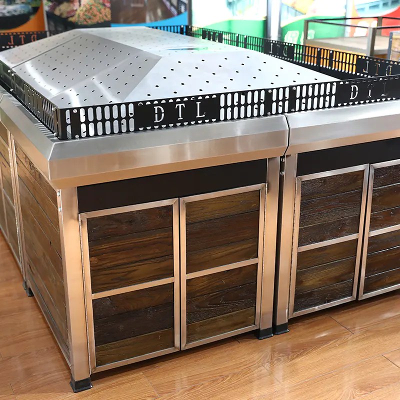 How to Install Fruit and Vegetable Display Racks？ Suzhou Dingtailong Supermarket Raw Fresh