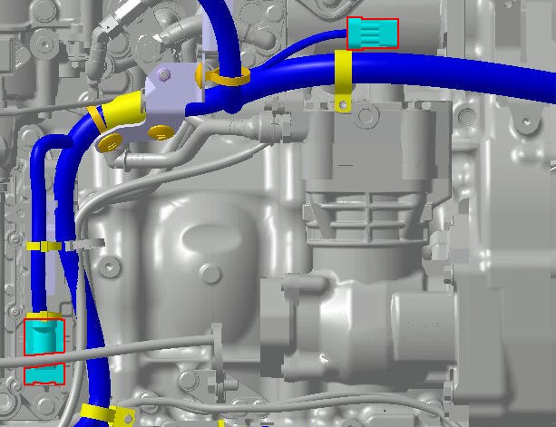 Western Star 4900 EPA 2010 - Detroit Diesel DD13 Engine