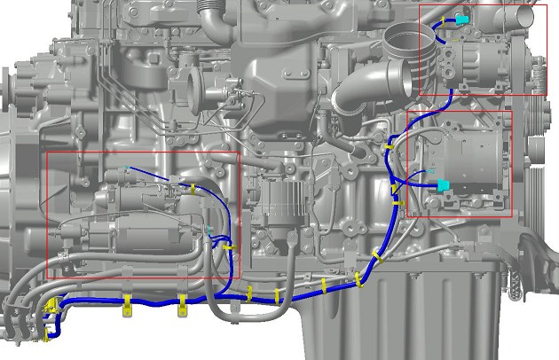 Western Star 4900 EPA 2010 - Detroit Diesel DD13 Engine