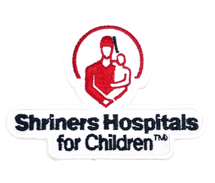 SHRINERS HOSPITAL IRON ON PATCH Ironon Emblems by D. Turin & Company