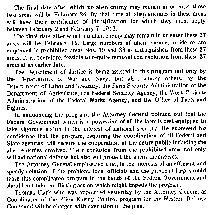 Department of Justice No. 602