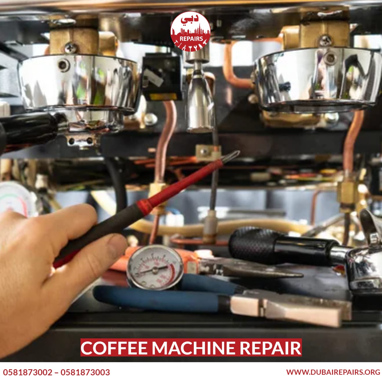 Coffee Machine Repair 0581873003 Dubai Repairs