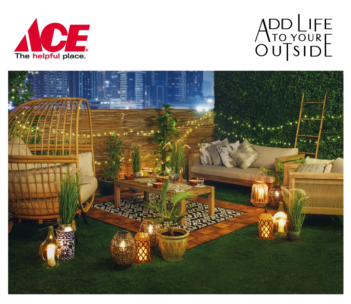 AlFuttaim ACE Helps Shoppers Add Life To Their Outside With The New
