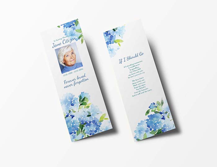 Memorial Stationery Dubock Funerals