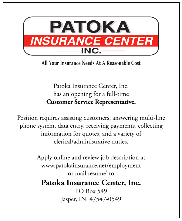 Jobs Dubois County Free Press