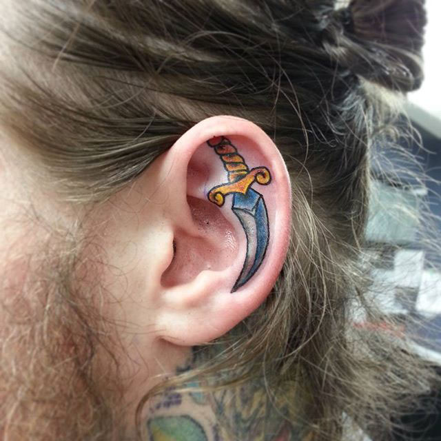 Tattoo on Ear Best Tattoo Ideas Gallery