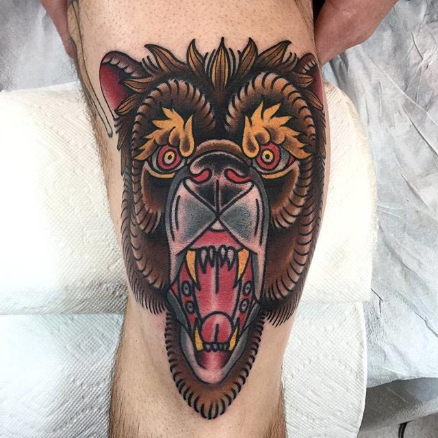 Traditional Bear Tattoo | Best Tattoo Ideas Gallery