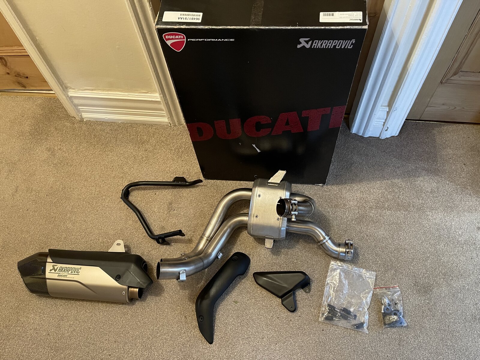 For Sale Multistrada V4 Akrapovic Full Racing Exhaust System Ducati
