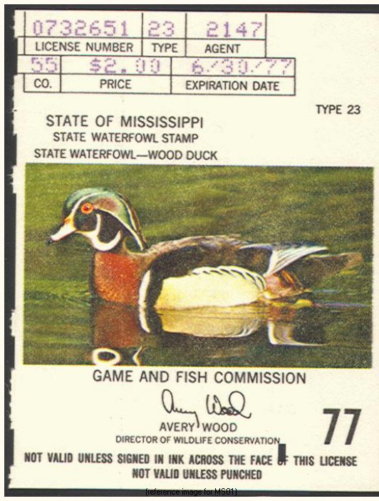 Mississippi Waterfowl Stamp (1976Present) Summary