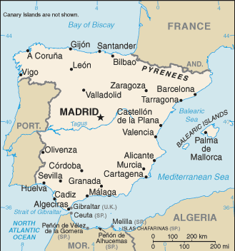Geography For Kids: Spain