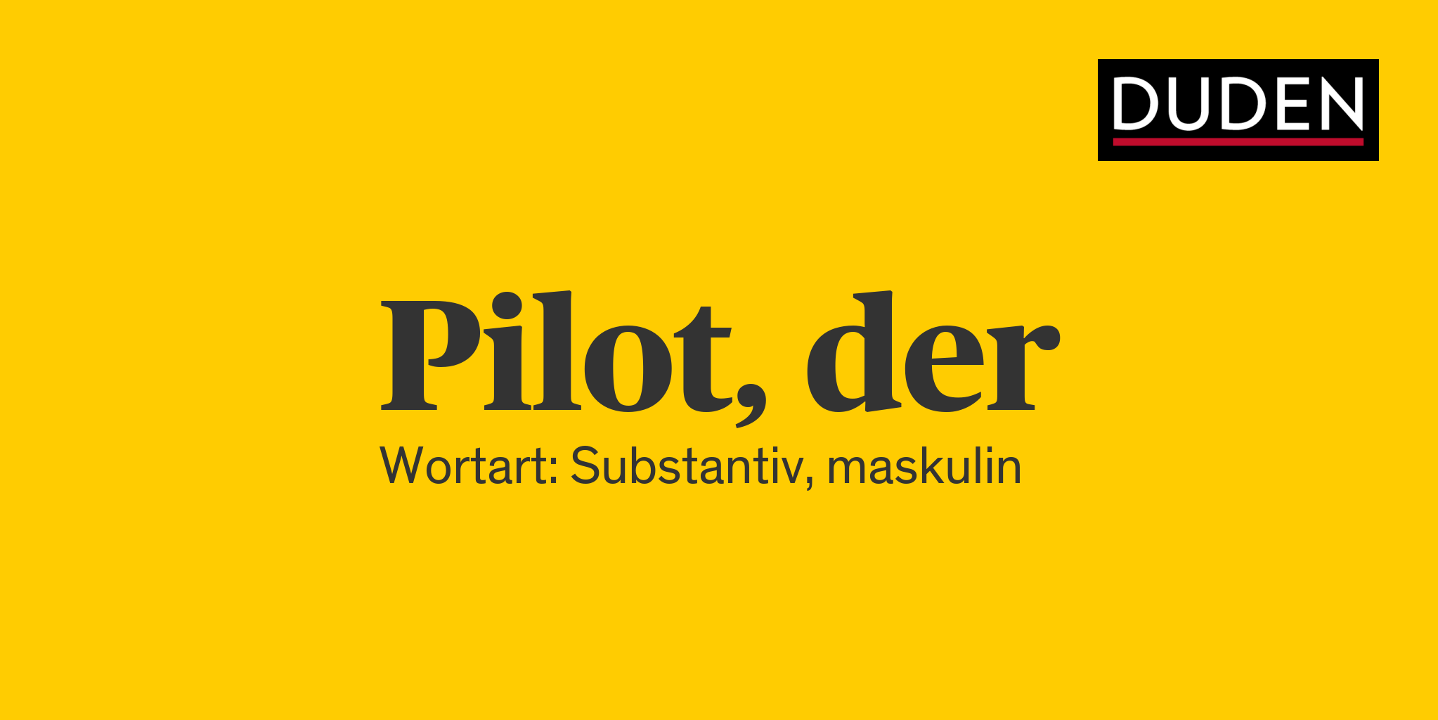 Synonyme zu Pilot Anderes Wort für Pilot Duden