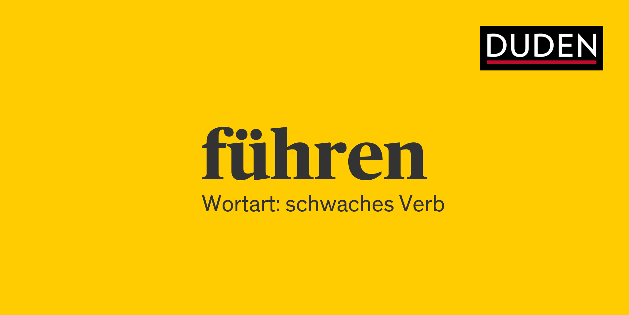 Synonyme zu führen Anderes Wort für führen Duden