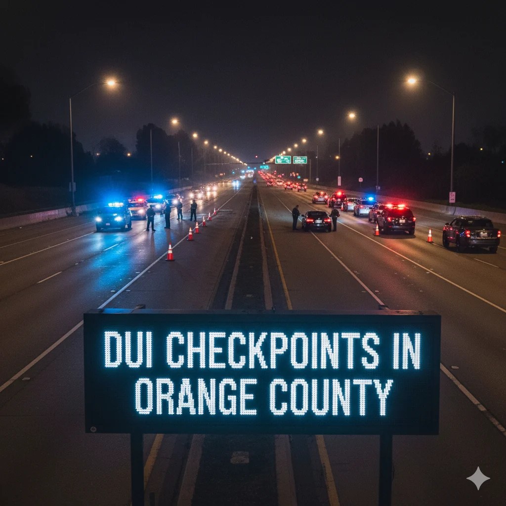 Dui Checkpoints Near Me In Orange County