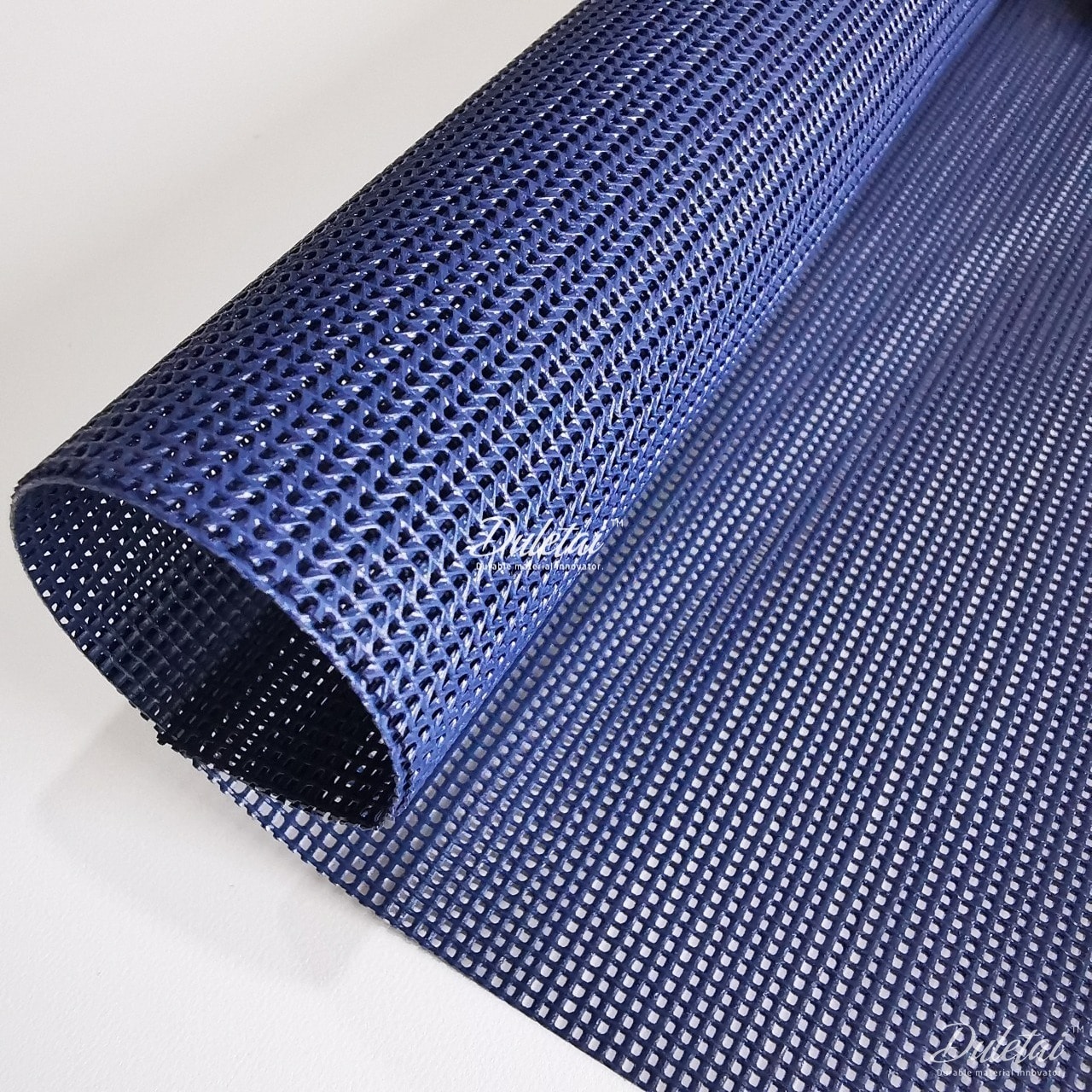 PVC coating 100 polyester knitted color mesh fabric 500D 1000D 1500D