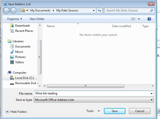How to Create and Send a Word 2010 Mail Merge EMail dummies
