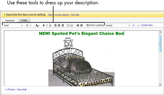 For Seniors How to Write a Great eBay Item Description dummies