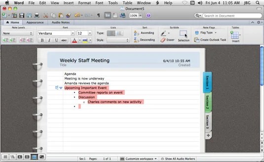 An Easy Way to Make Lined Paper in a Word Document