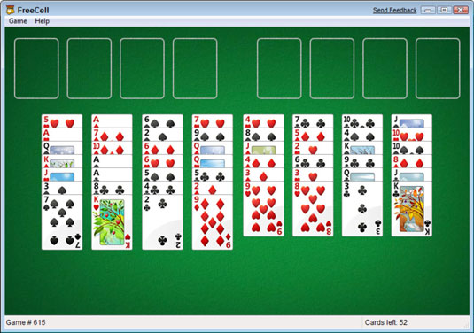 For Seniors Play FreeCell on a Windows Computer dummies