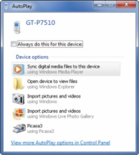 How to Transfer Files to the Samsung Galaxy Tab from Your PC - dummies