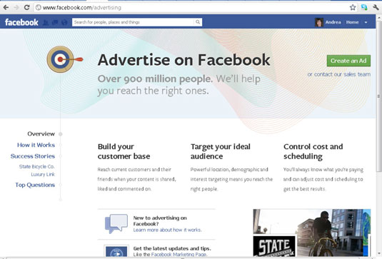 How to Advertise an External Web Page on Facebook dummies