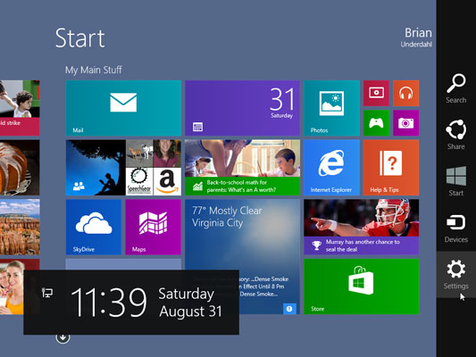 Changing Background Images and Color on the Windows 8.1 Start Screen