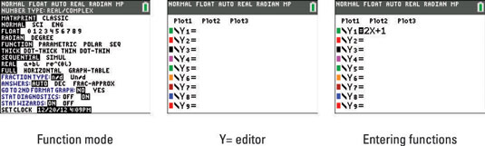 How to Enter Functions on the TI-84 Plus - dummies