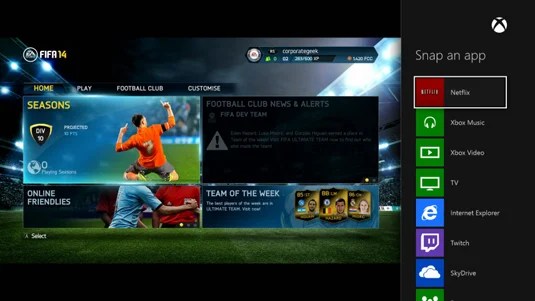 How to Snap Apps to the Side of the Screen in Xbox One dummies