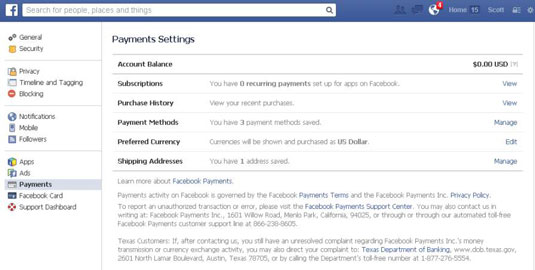 Facebook Help Center