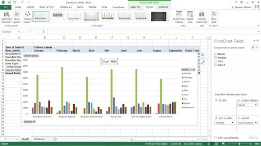 How to insert a header in excel using a chart - terluxury