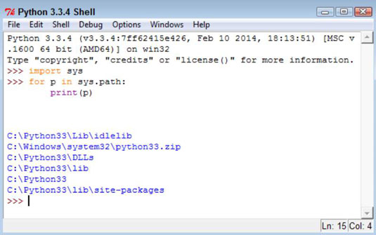 How to Find Path Information in Python dummies
