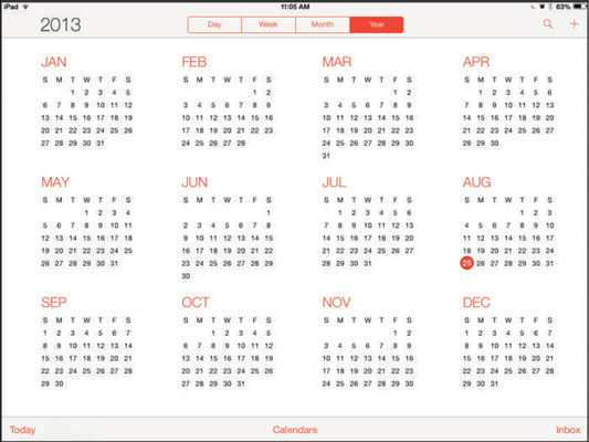 How to View Your Calendar on Your iPad - dummies