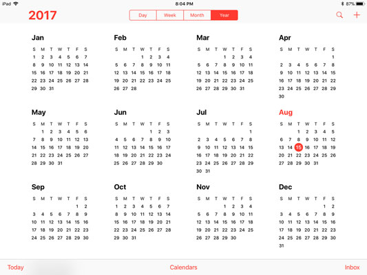 How to View Your iPad's Calendar - dummies