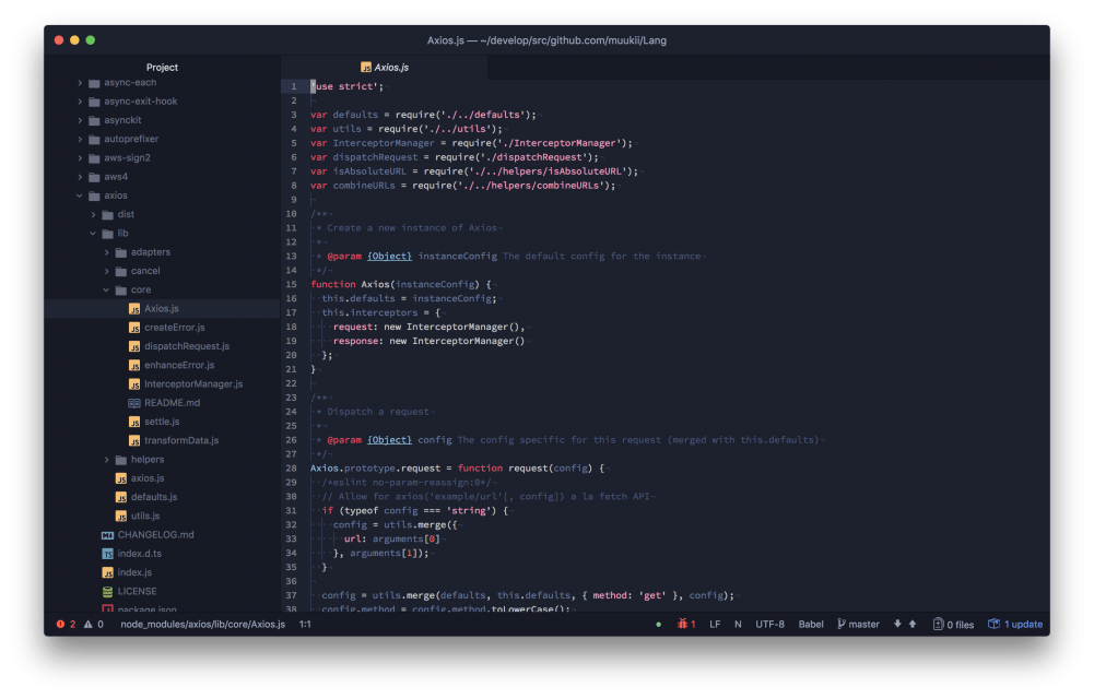 Top 10 Best Themes for Atom Editor for elegant development