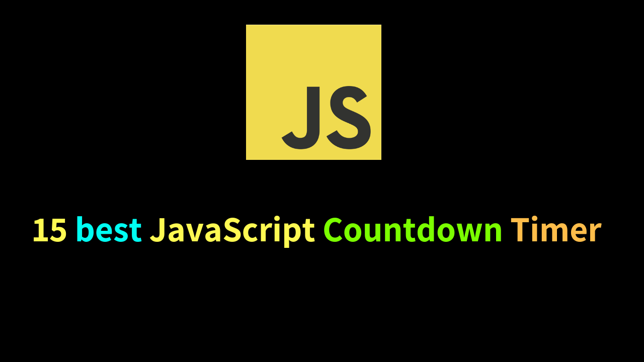 How To Create Simple Countdown Timer Using Javascript Hybrid Mobile