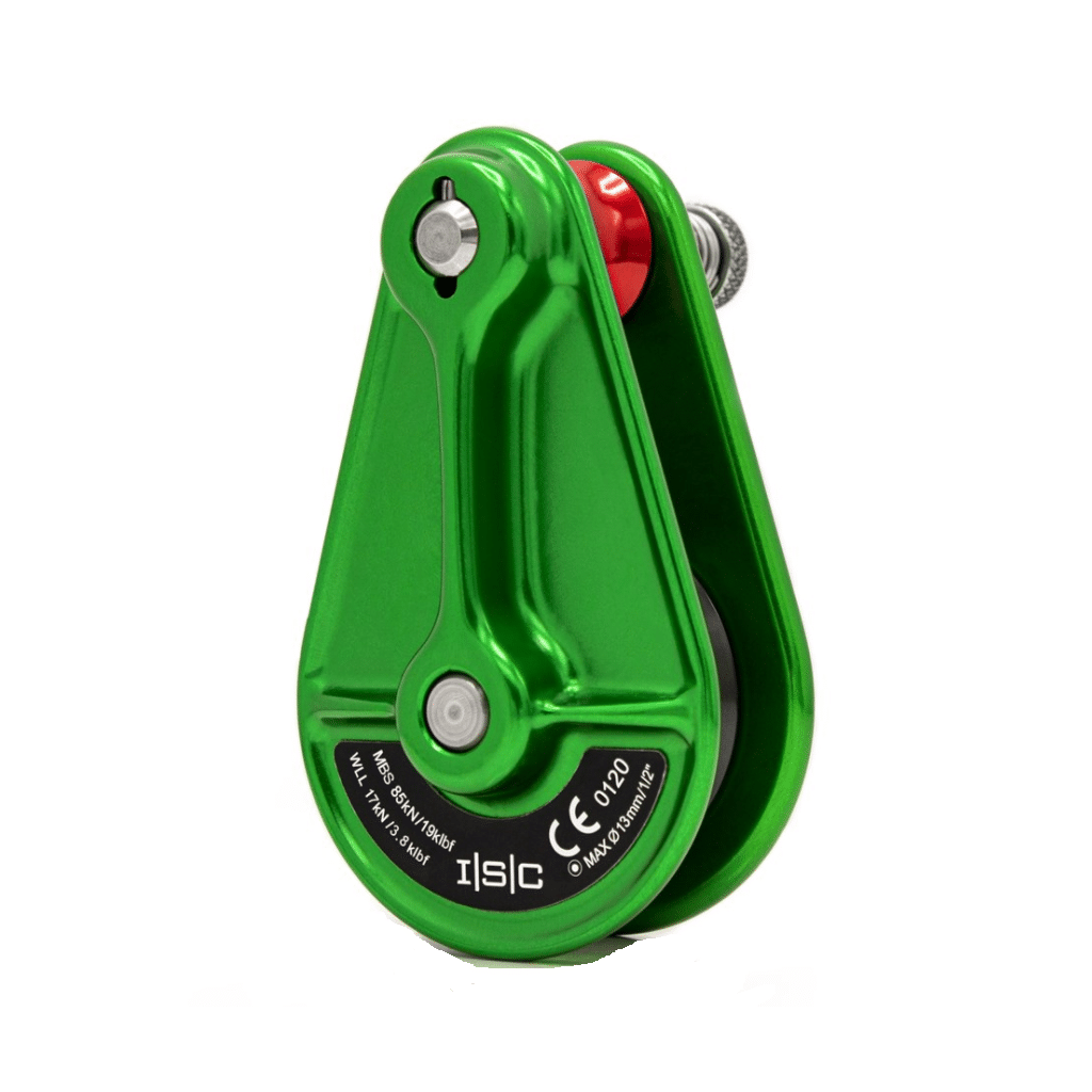 ISC Compact Rigging Block for 1/2" Rope Dunlevy Arborist Supply