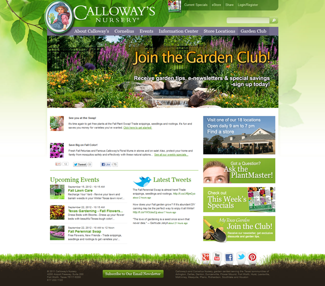 EyeCatching Plant Nursery site Designs [Inspiration] DuoParadigms