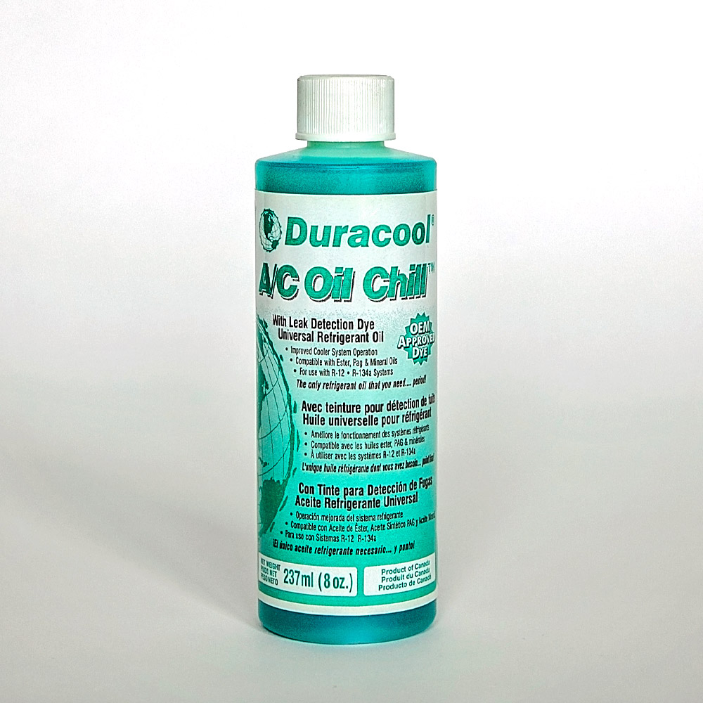 Duracool A/C Oil Chill 7.5 oz. Bottle Deepfreeze Refrigerants Inc.