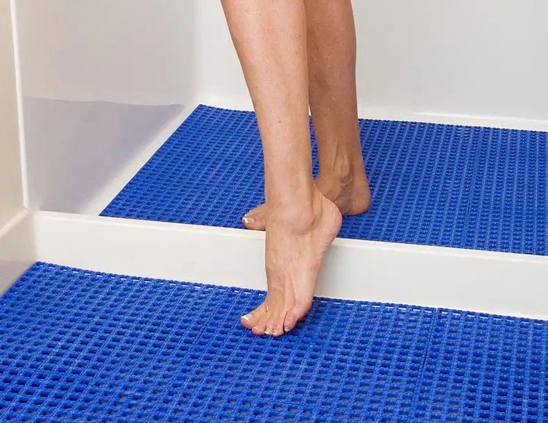 NonSlip Shower Matting, Make Your Shower Area Safer Duragrid