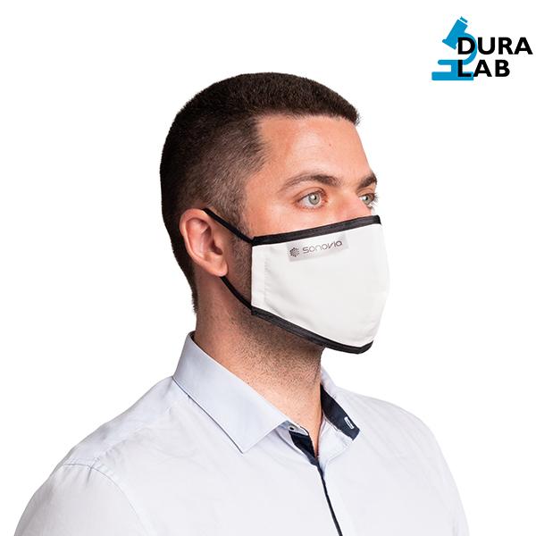 SONOMASK Adjustable Reusable Dual Layer HospitalGrade Face Mask Duralab