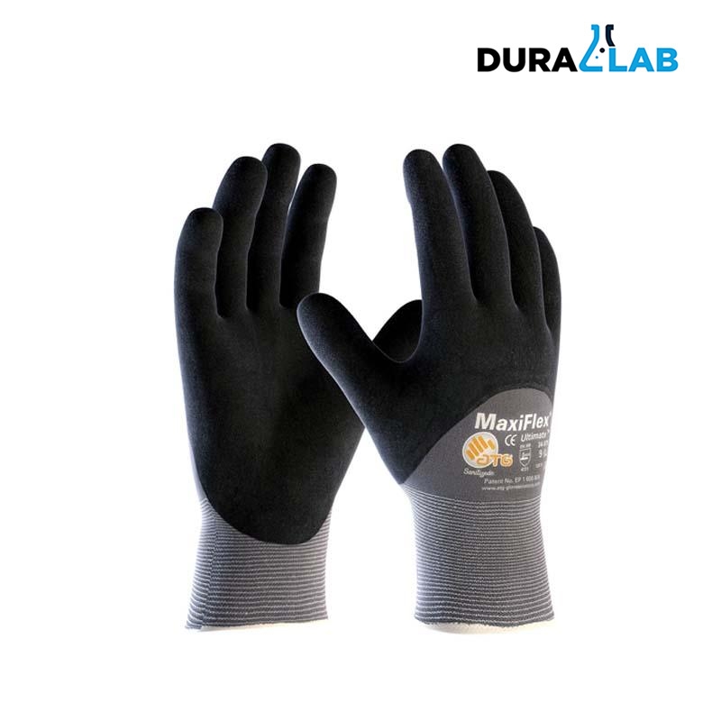 PIP ATG 34875 MaxiFlex Ultimate Glove Black/Grey SXL,USA Duralab