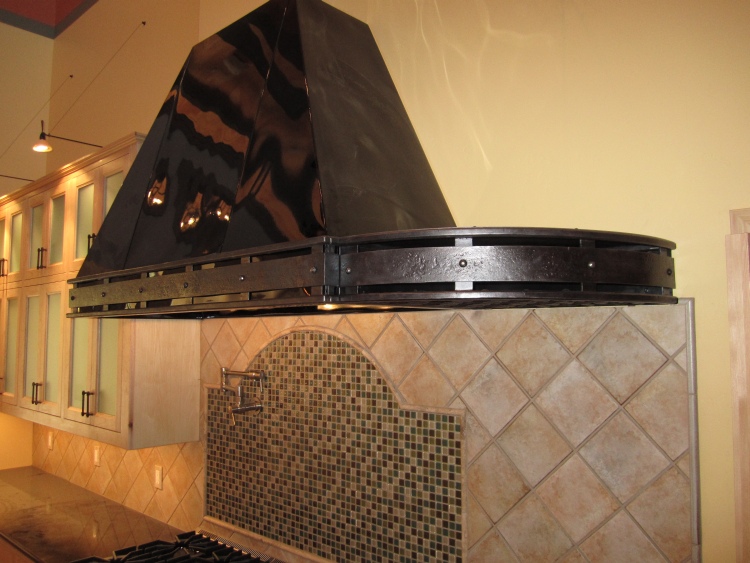 Range Hoods, Pot Racks, Custom Ornamental Ironwork by Ahead Inc