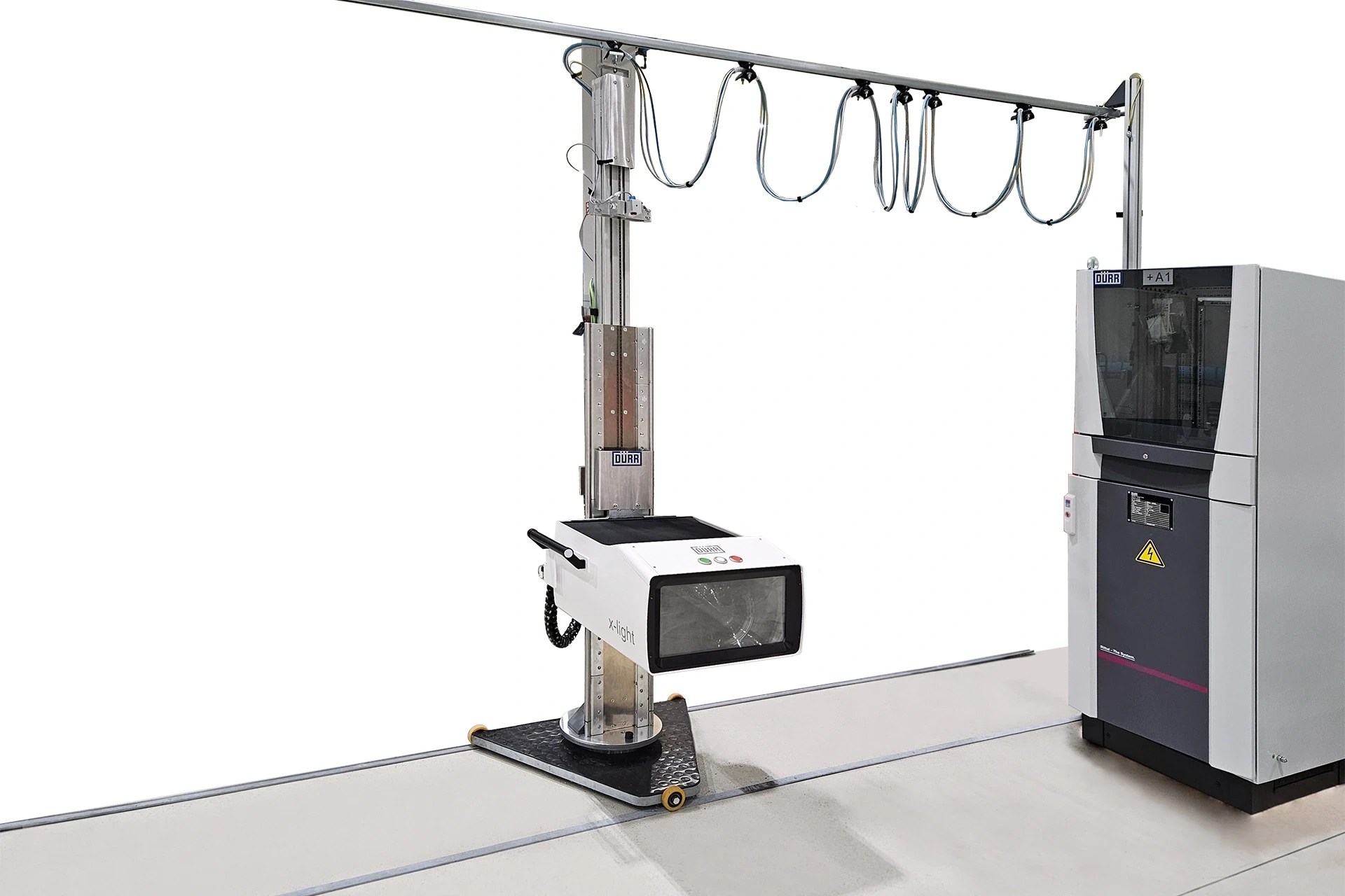 Headlamp alignment with highest precision Dürr