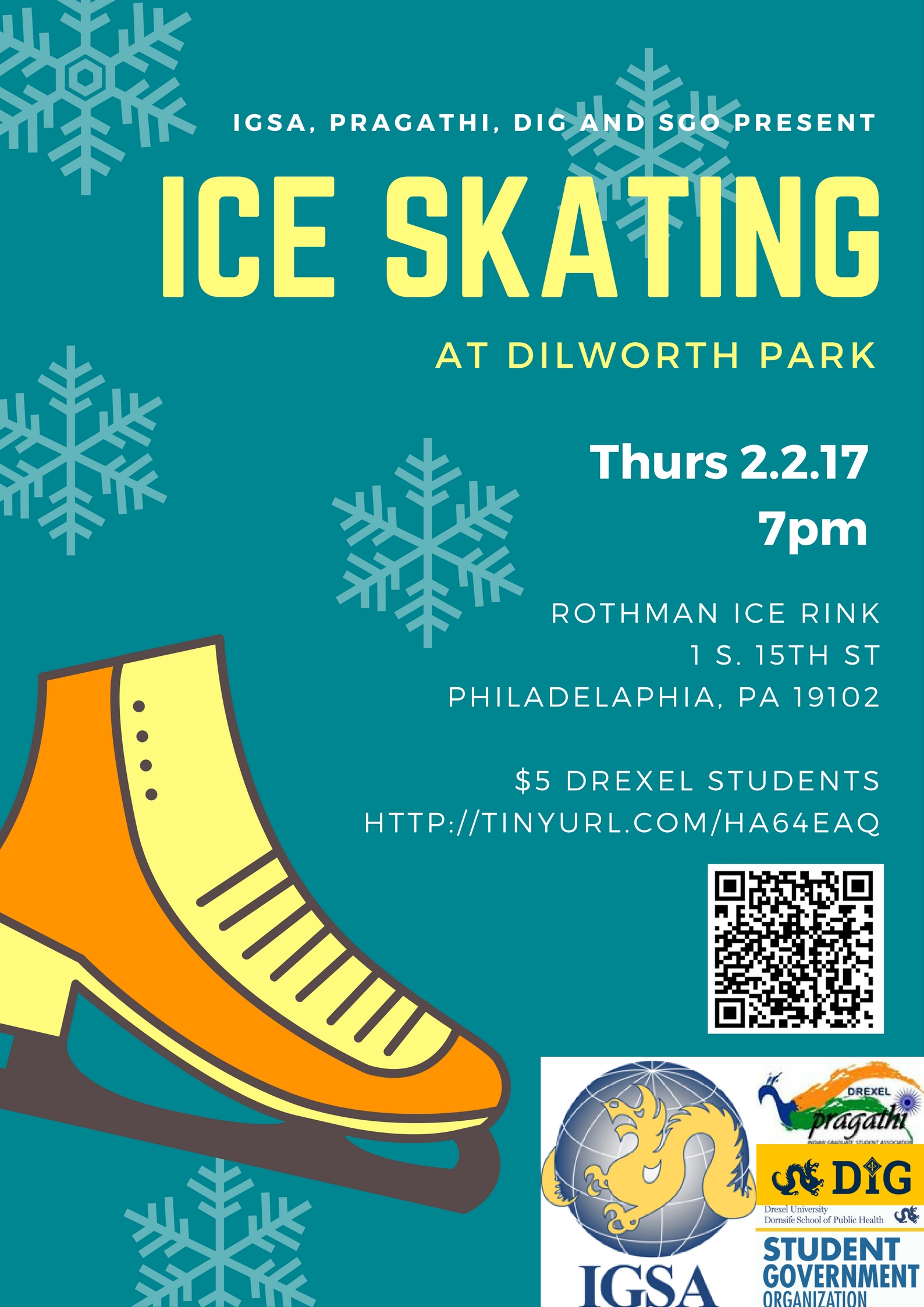 Ice Skating Event Drexel IEEE Graduate (DIG) Forum