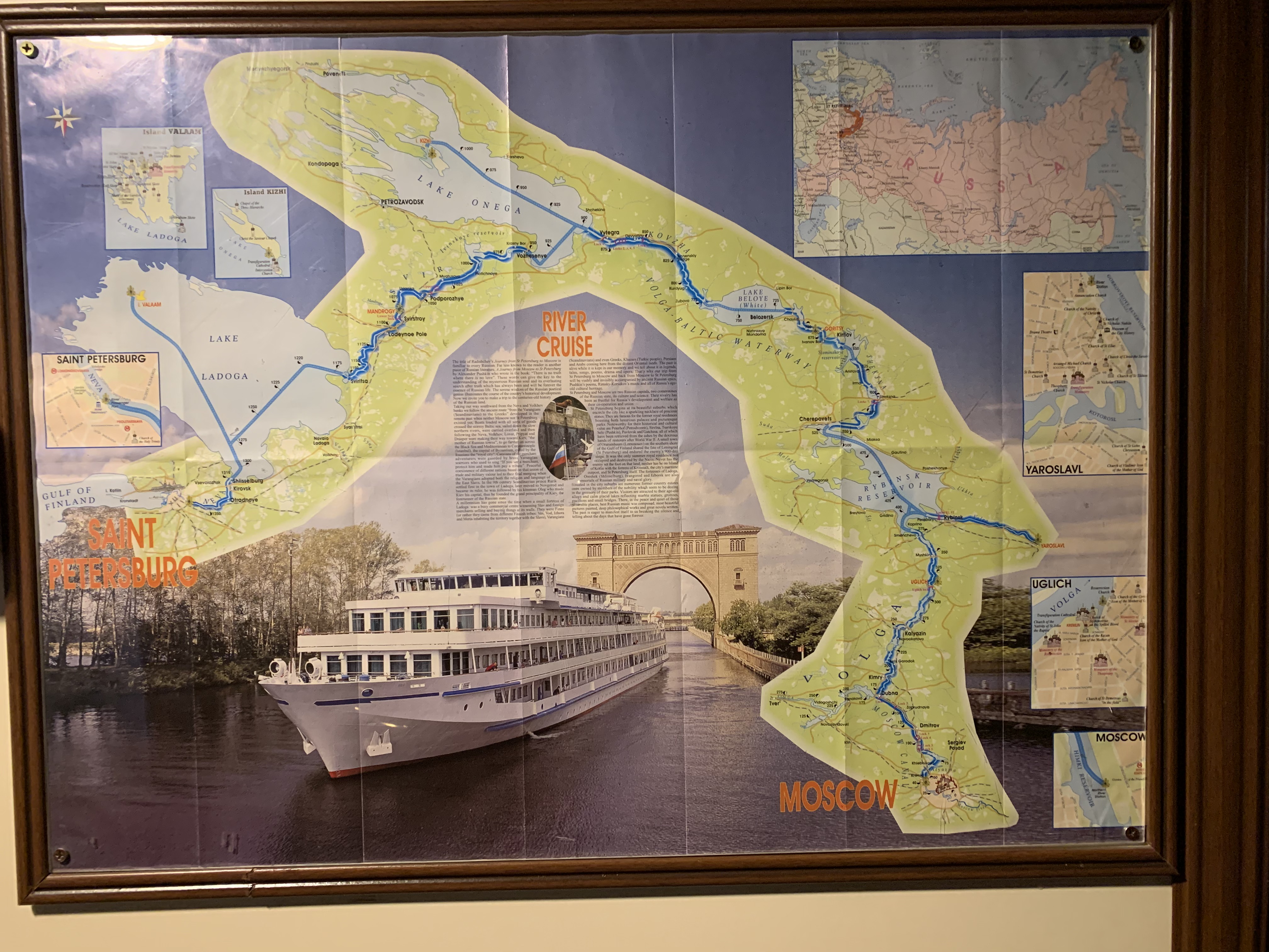 Volga River Cruise Moscow to St. Petersburg