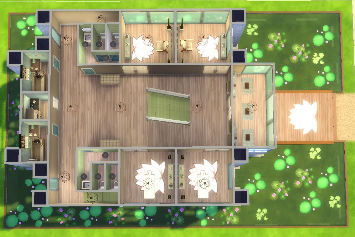 Sims 4 Spa Peaceful Escape in Newcrest Bri K's Dusky Illusions