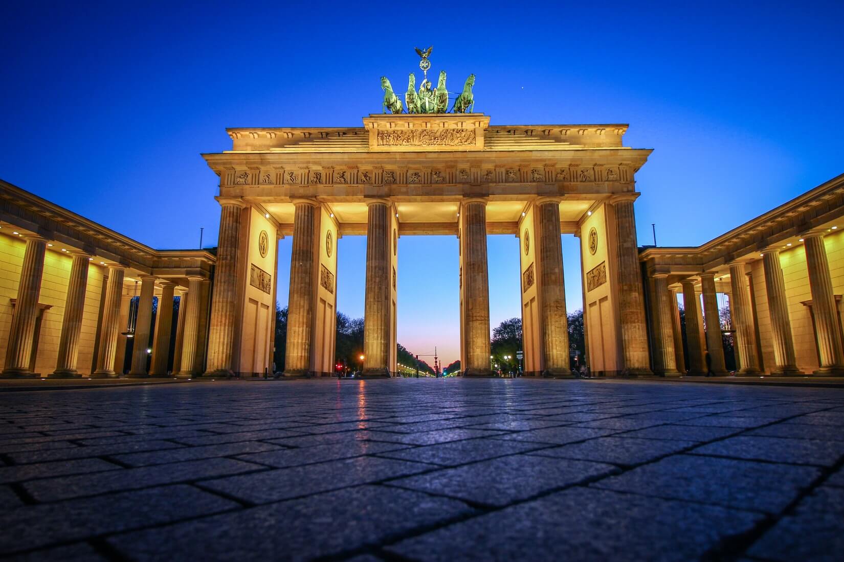 Puerta de Brandeburgo en Berlin