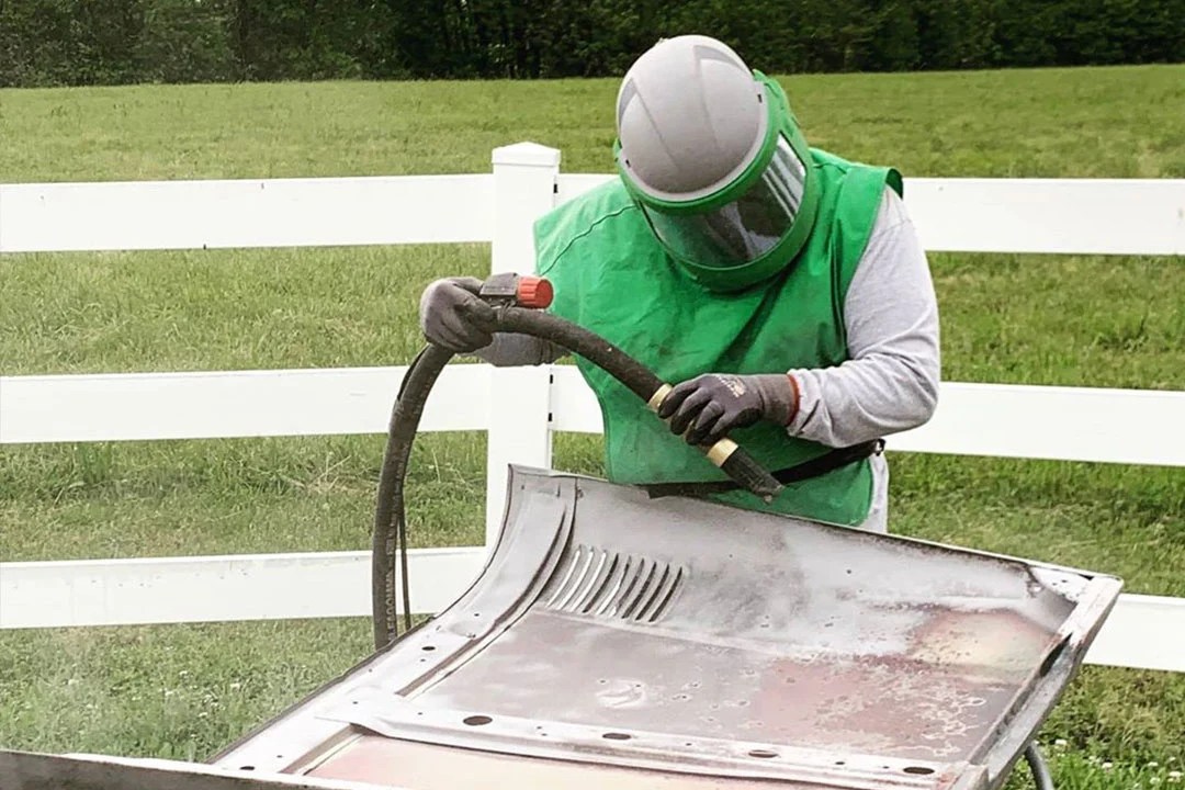 Dustless Blasting for Automotive Restoration